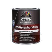 Medienos dažai Düfa Premium Wetterschutzfarbe sidabrinė pilka 750 ml.