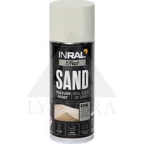 Aerozoliniai dekoratyviniai dažai INRAL EFFECT SAND smėlio spalvos matinė 400 ml.