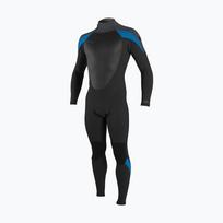 Vyriškas plaukimo hidrokostiumas O'Neill Epic 3/2 mm Back Zip Full black/graphite/bali blue