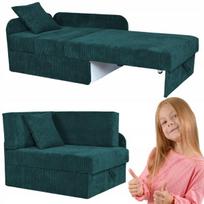 Vaikiška kampinė sofa-lova BONI, GREEN Family Meble