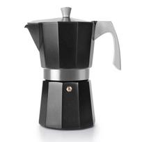 Espresso kavos virimo aparatas Evva juodas, 6 puodeliams