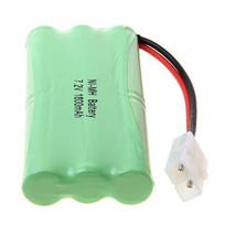 Įkraunamas Ni-Mh akumuliatorius 7,2V 1800mAh 6 elementų AA su Tamiya KET 2P jungtimi – RC automobiliams, valtimims, sraigtasparniams žalia