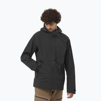 Vyriška lietaus striukė Salomon Outerpath Pro 2.5 l deep black