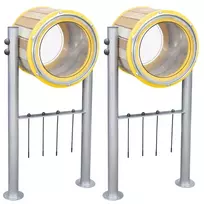 CLASSIC WORLD EDU būgnų rinkinys XXL 2 vnt. Sodo mušamieji instrumentai