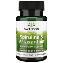 Organic Spirulina & Astaxanthin - N120 - Swanson
