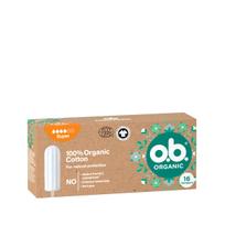 O.B. Organic Tamponai Super - 100% Medvilnė 1op.16vnt.