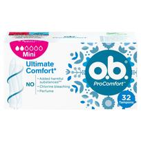 O.B.ProComfort Mini patogūs tamponai 1 pakuotė - 32 vnt.