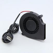 5V USB DC 7.5cm 7515 75x75x15mm 75x15mm Oro turbokompresorius aušinimo ventiliatorius Nešiojamas kepsninės ventiliatorius su greičiu lauko stovyklavimui, maisto gaminimui