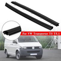 1 pora juodų priekinių durų tarpinių sandariklių guminių apdailų automobilio priedų VW T5 T5.1 Transporter 2003-2015
