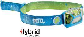 Petzl TIKKID headlamp, blue / green (E091BA00)