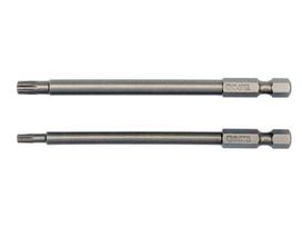 Antgaliai atsuktuvui ilgi TORX SECURITY T15*100 T27*100, 2 vnt