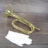 Trimitas Buglas Kavalerija Pučiamasis Muzikos Instrumentas Žalvaris Orkestrui Mokyklos Orkestrui