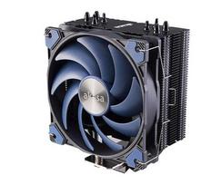 Akasa Alucia H4 Processor Air Cooler 12 cm Black, Blue 1 pc(s)