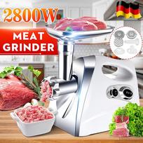 2800W Elektrinis mėsos malimo mašinėlė smulkintuvas namams dešrų kimšimo mašina mėsos malimo mašinėlė maisto procesorius dešrų gaminimo mašina 220V