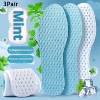 3 poros vasarinių vėsinančių vidpadžių vyrams Bėgimui Sportui Smūgių absorbcija Pado vidpadis Kvėpuojantys vidpadžiai Memory Foam Vidpadžiai EU37-38