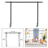 over The Table Rod Stand with Clamp Backdrop for Baby Shower Halloween