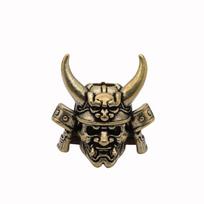 Shogun Japenese Samurai Brass Knife Bead Warrior EDC DIY Paracord Woven Bracelet Lanyard Pendant Accessory Outdoor Tool Hangings