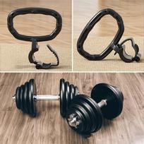 Dumbbells Grip Kettle Handle Non Slip Portable Ergonomic Easy Carry for Home Indoor