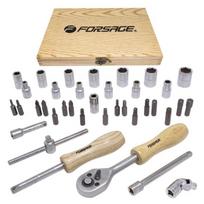 Galvučių antgalių rinkinys 1/4" 38el
