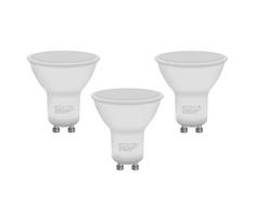 KOMPLEKTAS 3x LED elektros lemputė ECOLINE GU10/6W/230V 4000K - Brilagi