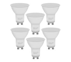 KOMPLEKTAS 6x LED elektros lemputė ECOLINE GU10/6W/230V 4000K - Brilagi