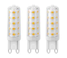 KOMPLEKTAS 3x LED elektros lemputė ECOLINE G9/4,5W/230V 3000K - Brilagi