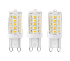 KOMPLEKTAS 3x LED elektros lemputė ECOLINE G9/3,5W/230V 3000K - Brilagi