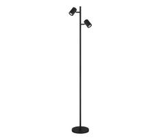 Globo 57918SB - Toršeras JAMES 2xGU10/5W/230V juoda