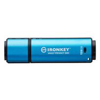 „Kingston IronKey Vault Privacy 50C“ 128GB USB-C, 256 bitų, AES šifruotas