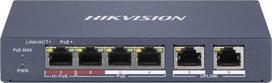 Šakotuvas SWITCH POE DS-3E1106HP-EI 4 PRIEVADŲ Hikvision
