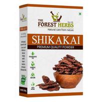 THE FOREST HERBS Natūrali priežiūra iš gamtos 100% Gryni Shikakai milteliai, Acacia Concinna Puikūs plaukų kondicionieriaus milteliai plaukams 200g, Visi, (1 skaičius) white