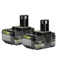 Akumuliatorius Ryobi RB18LL50, 18V, 2x 5,0Ah, LITHIUM+, ONE+