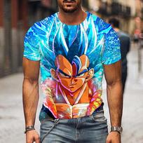 Dragon Ball Z kūdikių kostiumas Son Goku vaikiški vasaros vyriški marškinėliai Anime animacinių filmų spaudiniai White Balck berniukų ir mergaičių palaidinė S