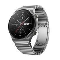 Prabangi nerūdijančio plieno apyrankė Huawei Watch GT4 3 GT2 Pro/GT 2e/GT2 3 Honor Watch GS Pro dirželis metalinė apyrankė Huawei Watch 3 4 Pro Magic Watch 2 22mm width sidabras