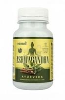 Maisto papildas HERBIN AŠVAGANDA (Ashwagandha) kapsulės N60