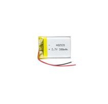 3.7V 300mAh Lithium Battery Model 402535 with Protection Circuit – Rechargeable – Compatible with Bluetooth Earphones and TWS Headphones sidabras