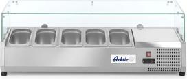 Arktic Glazūruota šaldymo vitrina 5 x GN 1/4 - "Hendi" 232903