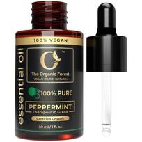 100% Plant Based Peppermint Essential Oil for Hair Growth | Repel Rats & Ants Naturally | Pure & Organic Peppermint Oil for Lips, Skin & Aromatherapy