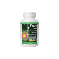 Natural Factors Papaya Enzymes with Amylase and Bromelain 60 chewables