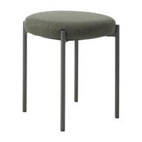 Khaki spalvos iš metalo taburetė Pelican – Unique Furniture