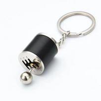 Metalinis raktų pakabukas Kūrybingas automobilio pavarų perjungimo svirties raktų pakabukas Antistresiniai fidget žaislai nerimui, ADHD, autizmui, sensoriniai Juguetes nerimui ir stresui