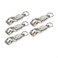 5 Pieces Quick Release Clips Panic Snaps, Zinc Alloy, Horse Animals Riding Accessories for