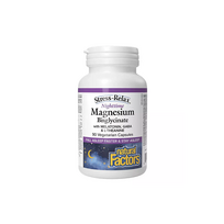 Natural Factors Stress-Relax Nighttime Magnesium Bisglycinate 90 caps