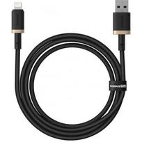 Baseus Fast charging cable Dura USB A - Lightning 2.4A 1m Black/ gold