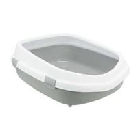 TRIXIE Primo XXL cat litter tray with rim, 56 × 25 × 71 cm