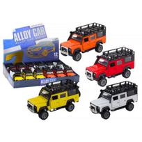LEAN Toys Off-Road Car 1:32 šviesos, garsai, važiuoja, atidaromos durelės, metalinis