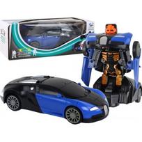 LEAN Toys Robot Car 2in1 Bugatti Blue Light Effects
