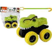 LEAN Toys Tyrannosaurus Rex transporto priemonės trinties pavara žalia