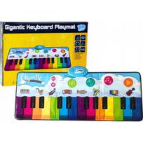 LEAN Toys Mokomasis šokių kilimėlis su vaivorykštiniu pianinu, 10 melodijų