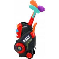 LEAN Toys Mini Golf Set For Children Trolley On Wheels